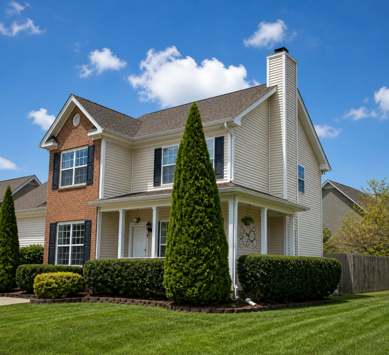 Roofing contractor project by Titan Roofing and Construction in Jackson Tennessee